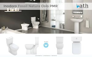 Inodoro para personas con movilidad reducidad Fossil Natura Oslo PMR