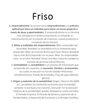 Friso Emprendimiento