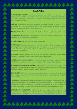 Glosario 5 Tutoria