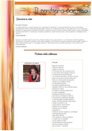 Il Sentiero Poetico N 8 Maggio 2016 Odt