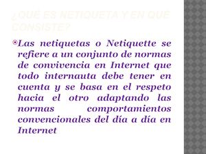 Qué Es Netiqueta Y En Qué Consiste
