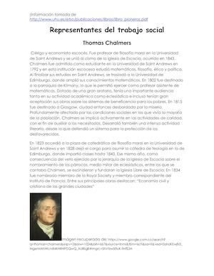 Representantes Del Trabajo Social