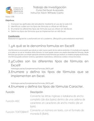 Trabajo De Investigación