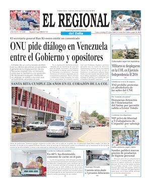 El Regional del Zulia 22-05-2016