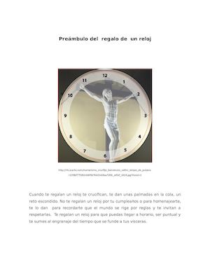 Preámbulo De Lo Que Significa Que Te Regalen Un Reloj
