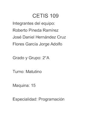 Cetis 109