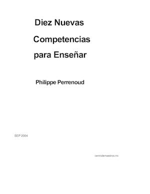 Bam Competencias Perrenoud