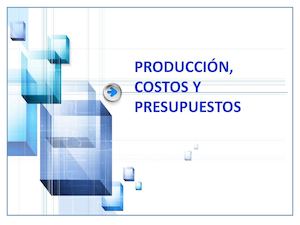 Fundamentos De Pdn, Costos Y Pptos