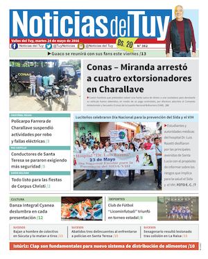 Noticias del Tuy Edición Impresa 24 De Mayo