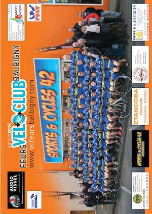 Plaquette 2016 Vélo Club Feurs Balbigny