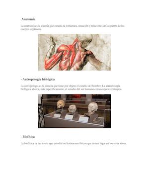 Ramas De La Biologia