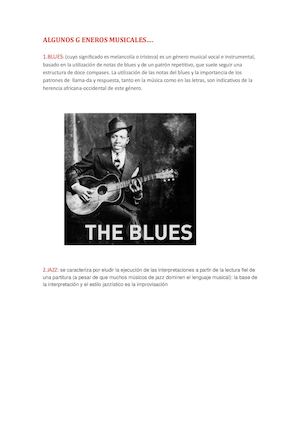 generos de musica