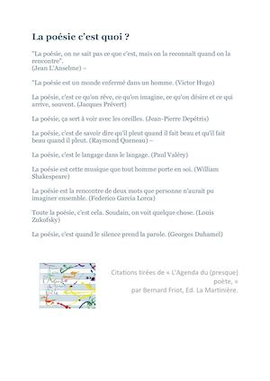 La Poésie C