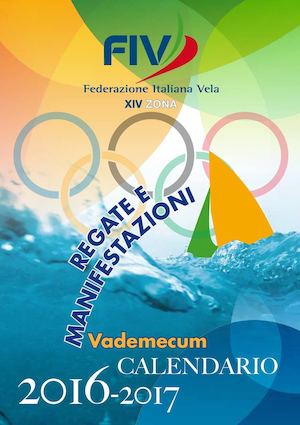 CALENDARIO REGATE E MANIFESTAZIONI XIV ZONA FIV 2016/2017