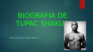 Biografia De Tupac Shakur