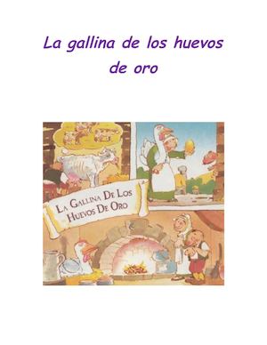 La Gallina De Los Huevos De Oro