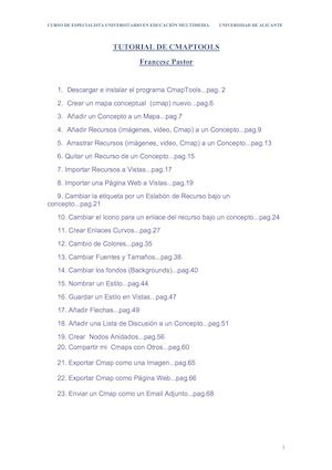 Cmap Tool Tutorial Uso Herramienta