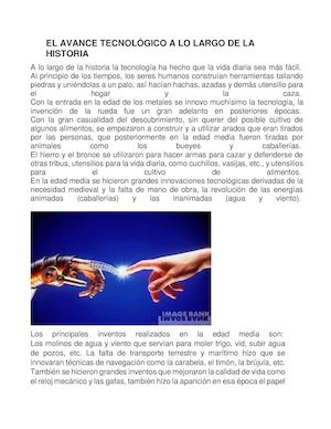 El Avance Tecnológico