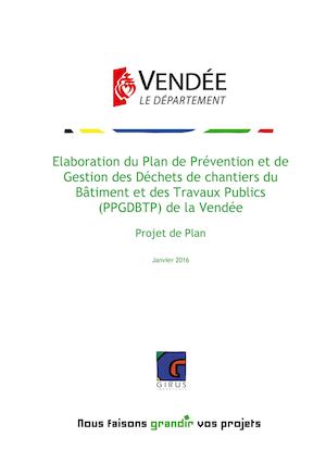 Projet Plan BTP 85 - enquête publique