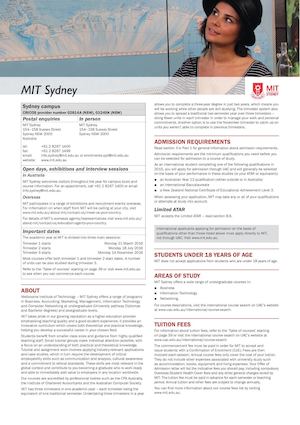 MIT Sydney