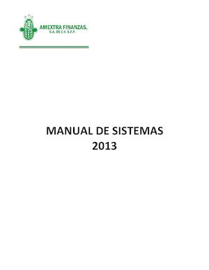 Manual De Sistemas AMEXTRA