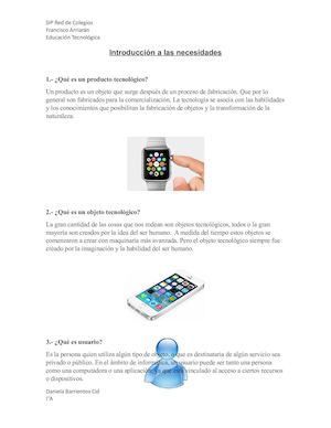 Introducción A Las Necesidades