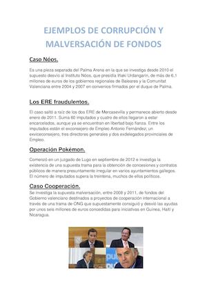 Ejemplos De Corrupción