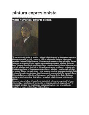 Pintura Expresionista Mesia