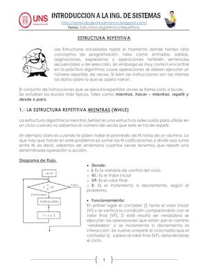 ESTRUCTURA REPETITIVA | TEORIA