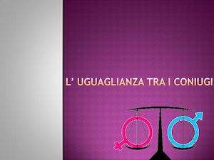 La Famiglia Uguaglianza Tra I Coniugi