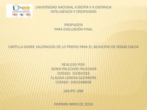 Evaluación Final Propuesta Cartilla Capacitación Inteligencia Creatividad
