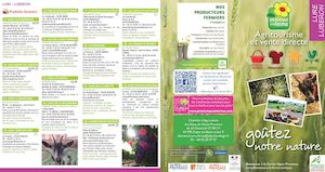 2016 - Flyer Bienvenue à La Ferme 04 - Lure Luberon