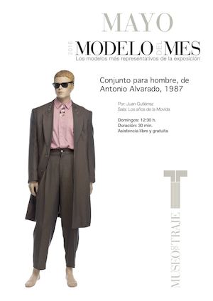 Conjunto para hombre, de Antonio Alvarado, 1987