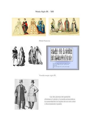 Moda Siglo IX