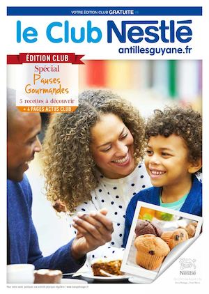 E-magazine Club Nestlé Édition Pauses Gourmandes
