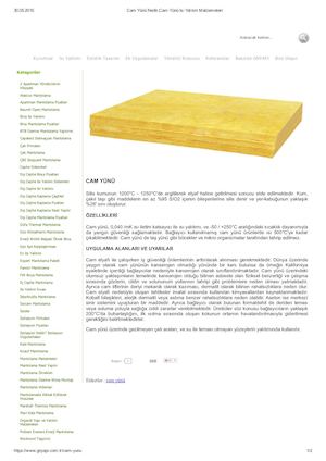 Cam Yünü Nedir,Cam Yünü Isı Yalıtım Malzemeleri