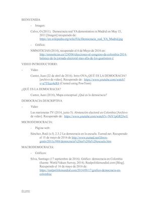 Referencias Y Materiales Ova