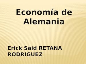 Economia Alemana (2,CDE).