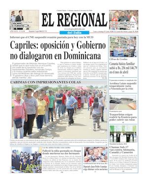 El Regional del Zulia 31-05-2016