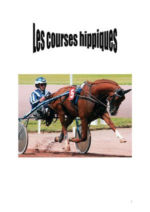 Les courses hippiques