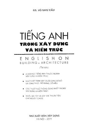 16 Tiếng Anh Trong Xây Dựng Và Kiến Trúc