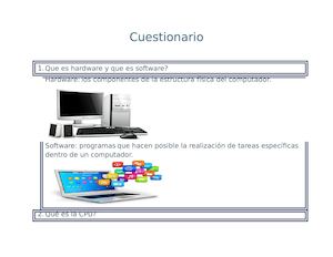 cuestionario sobre computadoras