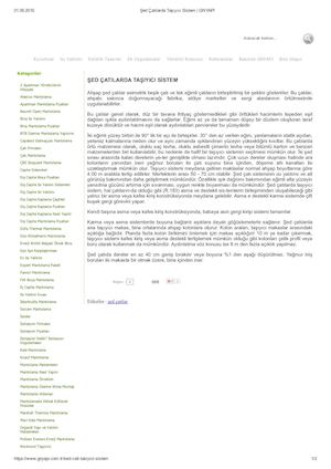 Şed Çatılarda Taşıyıcı Sistem _ GNYAPI