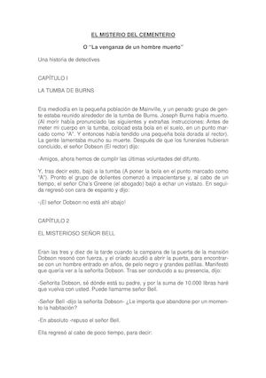 H P Lovecraft El Misterio Del Cementerio