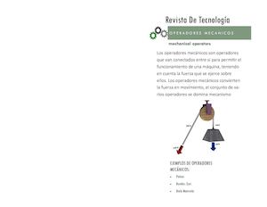 Operadores Mecanicos