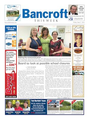 Bancroft This Week June 3, 2016