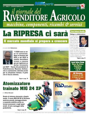 Agriparts Il Giornale Del Rivenditore Agricolo N 1 Gennaio Febbraio 2016