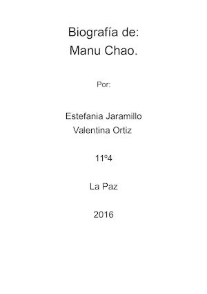 Biografía De Manu Chao 141º4