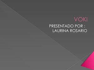 CREA TU PROPIO AVATAR EN VOKI !