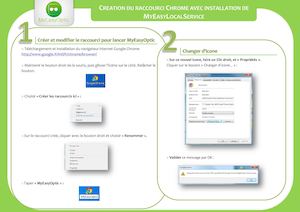 MEO / Création Raccourci Chrome Avec Installation De My Easy Local Service